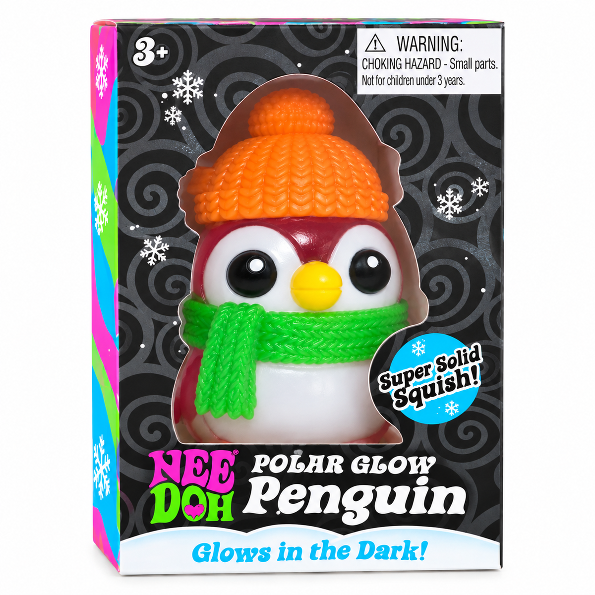 NeeDoh Polar Glow Penguin