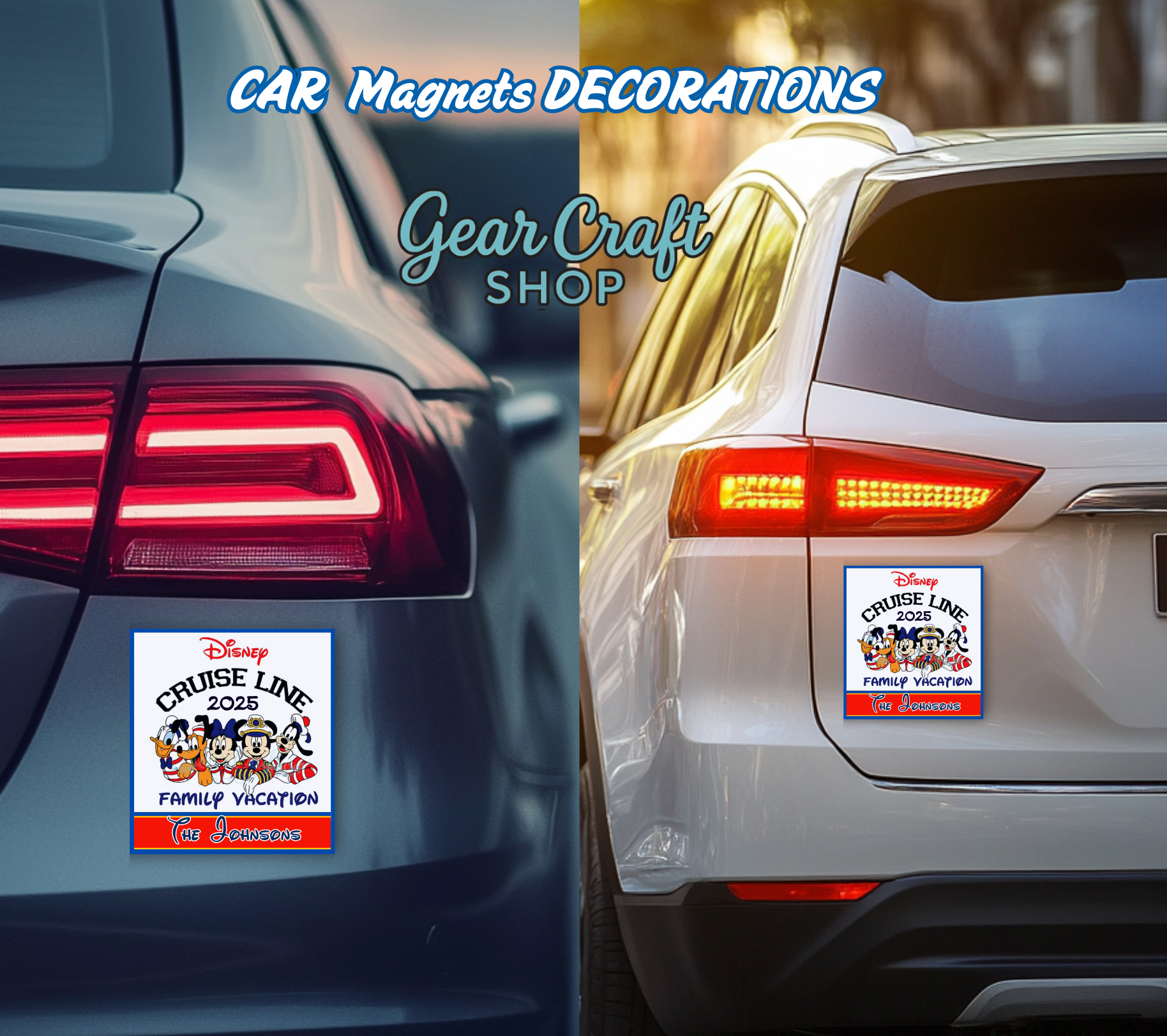 Friends Cruise Name Magnet — by Gear Craft Shop