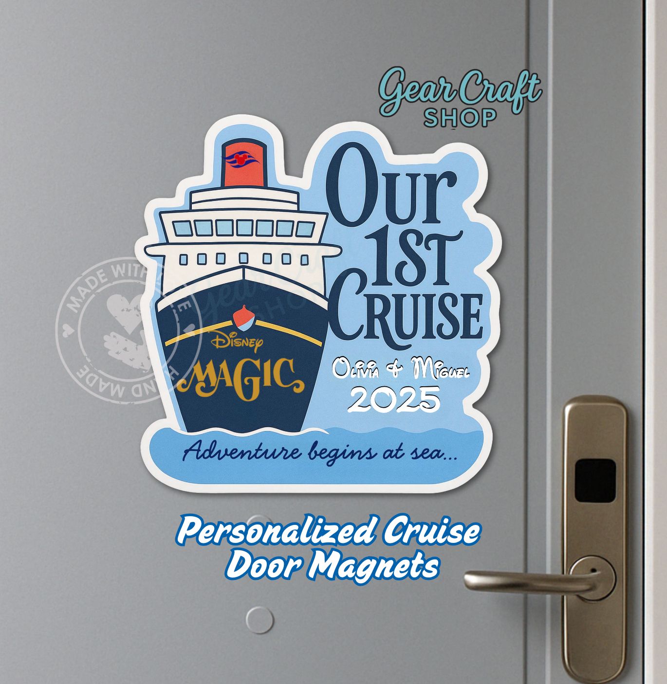 Personalized Our First Cruise Keepsake