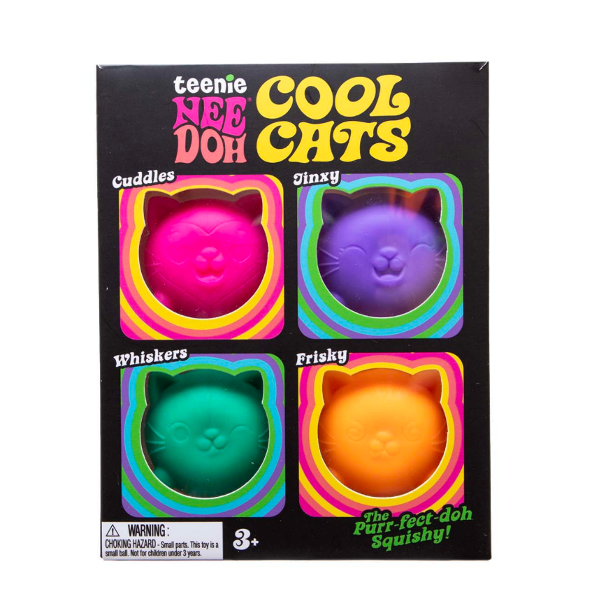 NeeDoh Teenie Cool Kittens Multipack