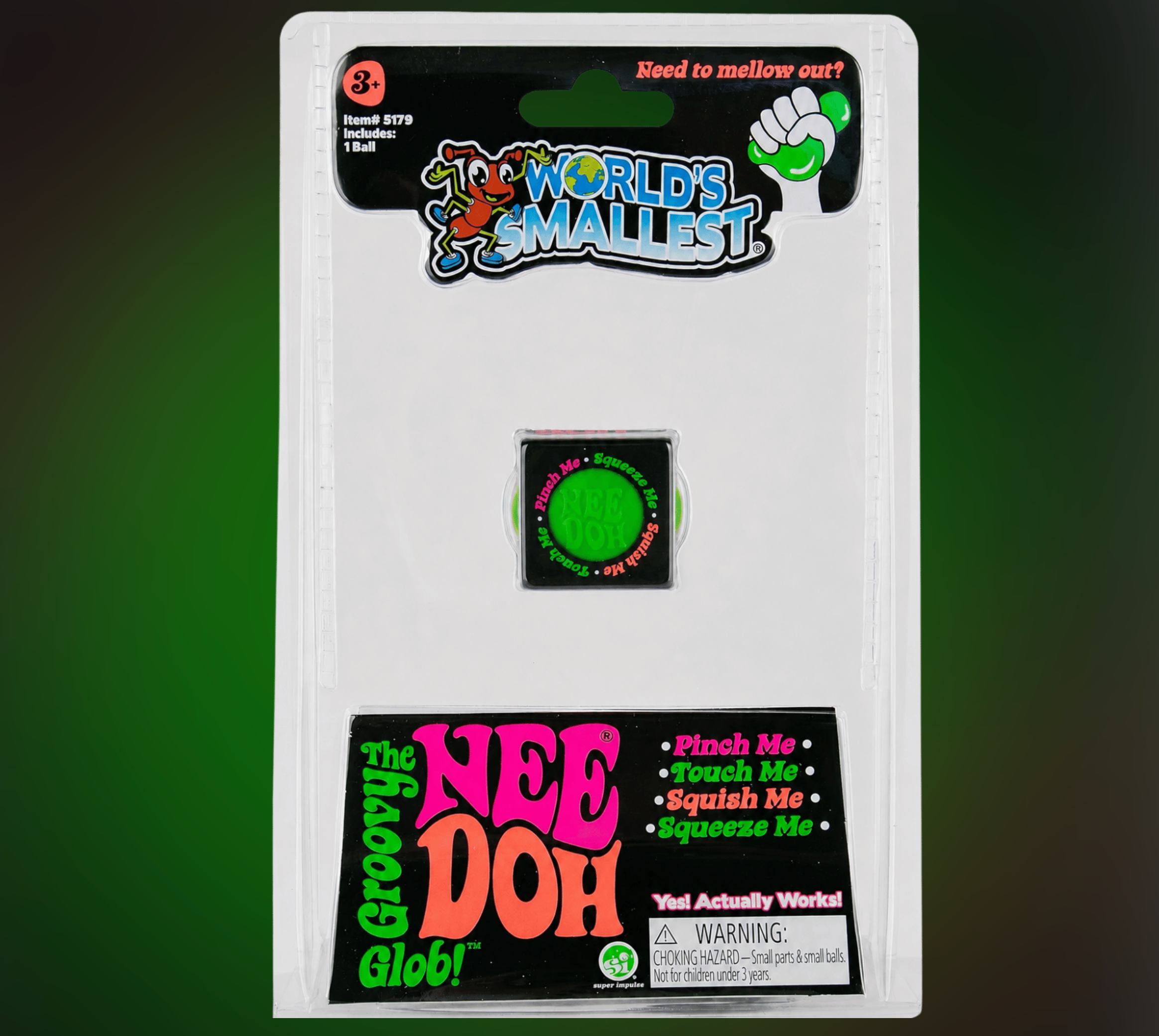 Schylling World's Smallest: Needoh - Random color