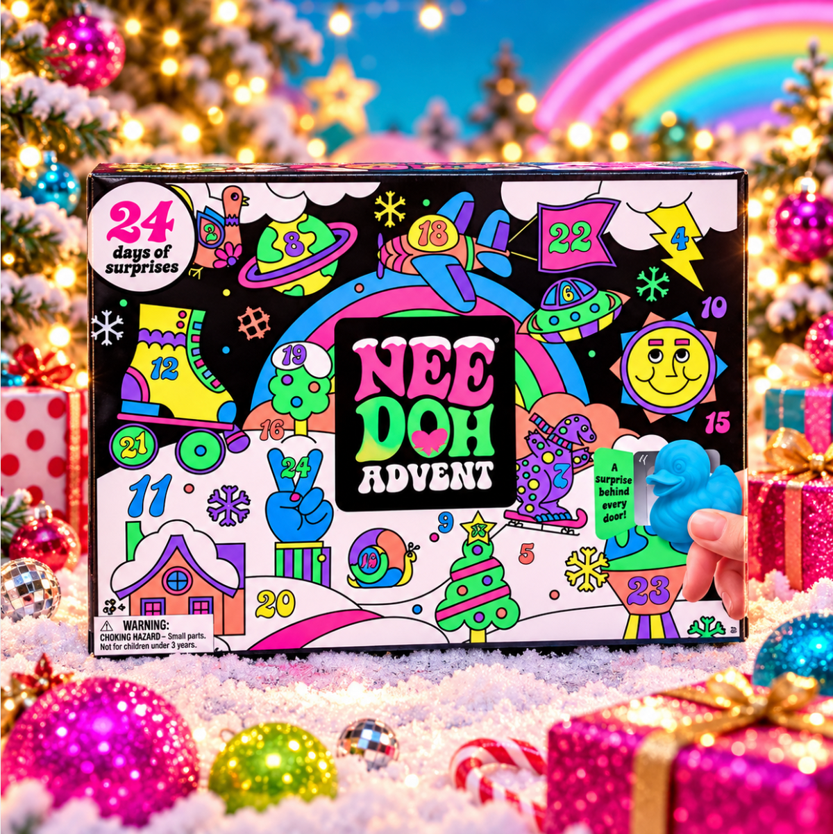 NeeDoh 2026 Holiday Advent Calendar | New in Box