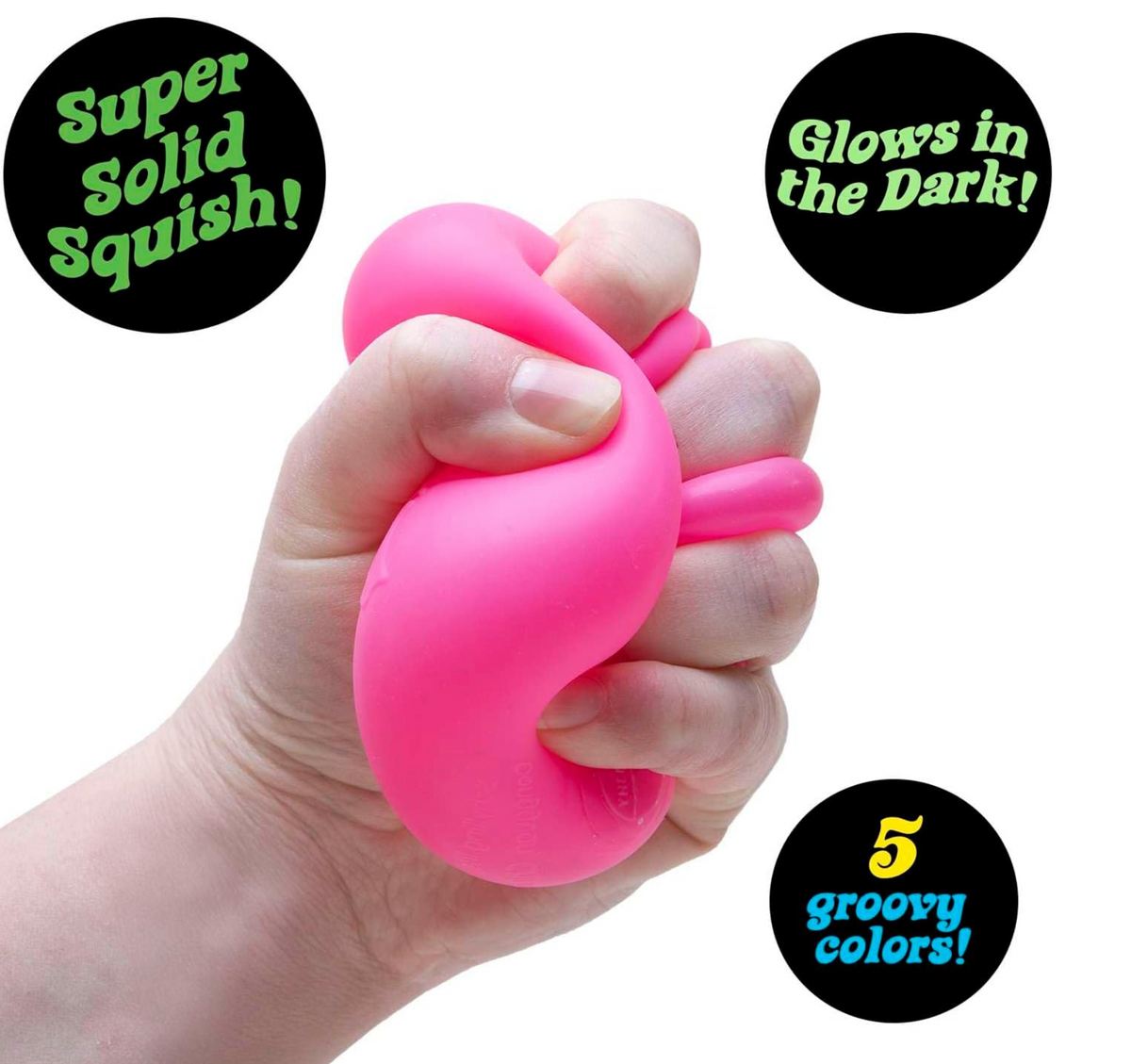NeeDoh Nice Cube Glow – Limited Mystery Color (1 Cube)