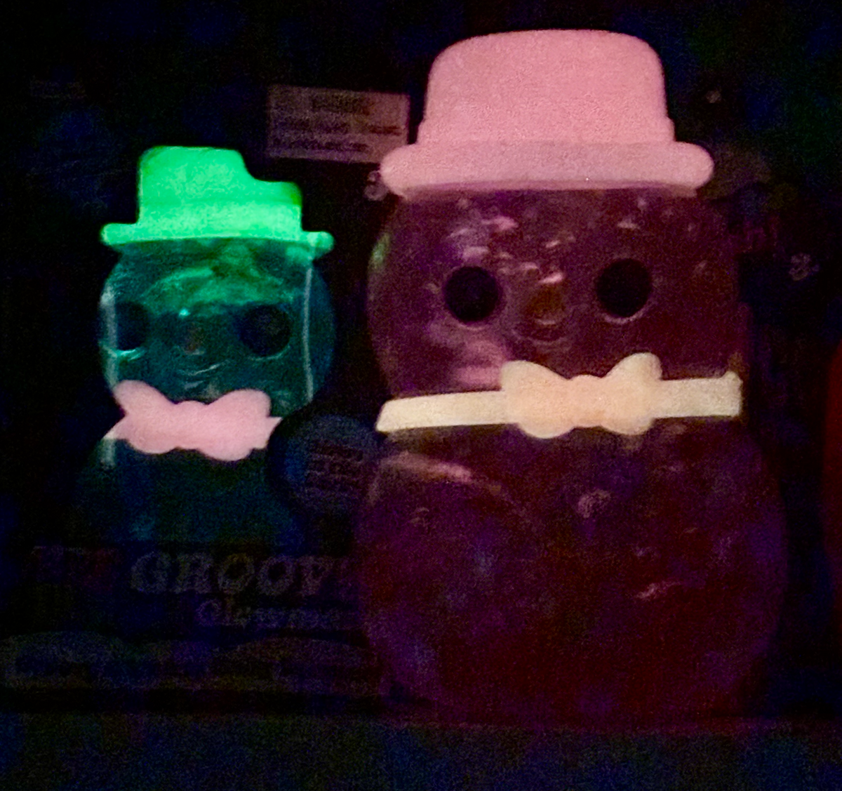 HTF ultra Rare NeeDoh Groovy the Glowman – 2024 Holiday Collectible | Hard to Find! ✨ - pink or blue