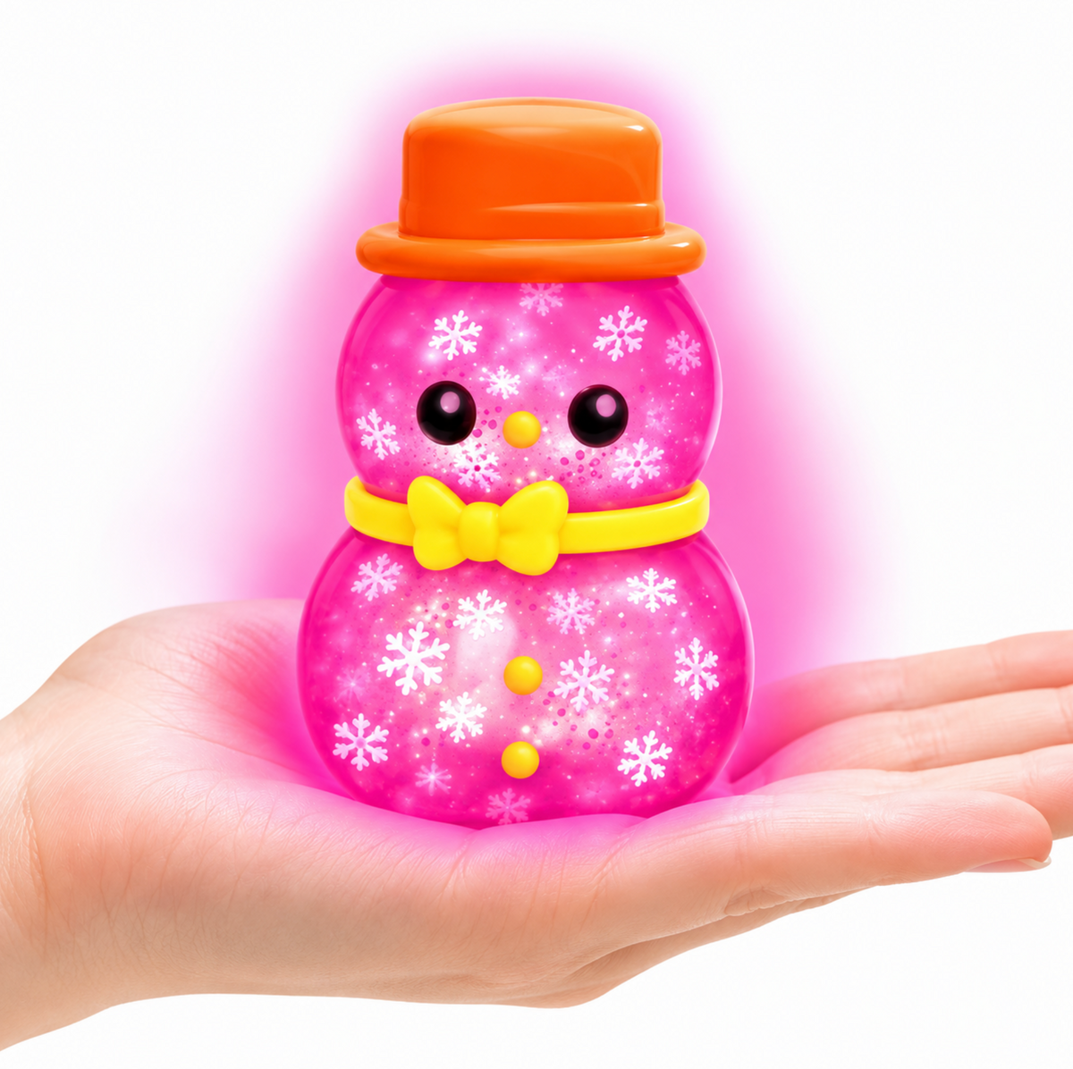 HTF ultra Rare NeeDoh Groovy the Glowman – 2024 Holiday Collectible | Hard to Find! ✨ - pink or blue