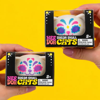 NeeDoh Sugar Skull Cats