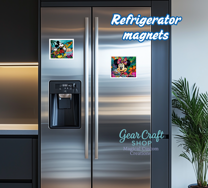 Tropical Cruise Door Magnets  | Fun Disney-Inspired Vacation Designs
