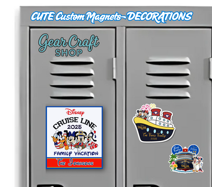 Friends Cruise Name Magnet  — by Gear Craft Shop