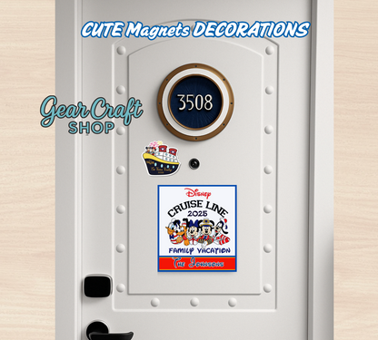 Friends Cruise Name Magnet  — by Gear Craft Shop