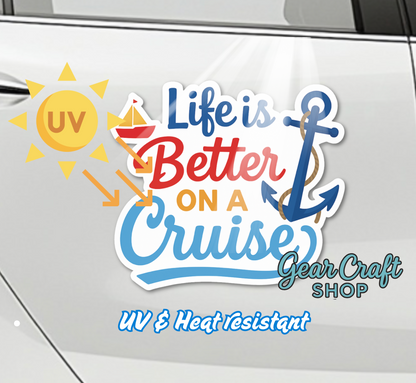 ⚓ Funny Cruise Memories Magnets – Set of 4 - style 033