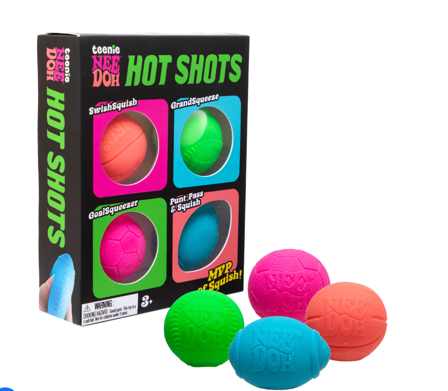 NeeDoh Teenie Hot Shots Multipack