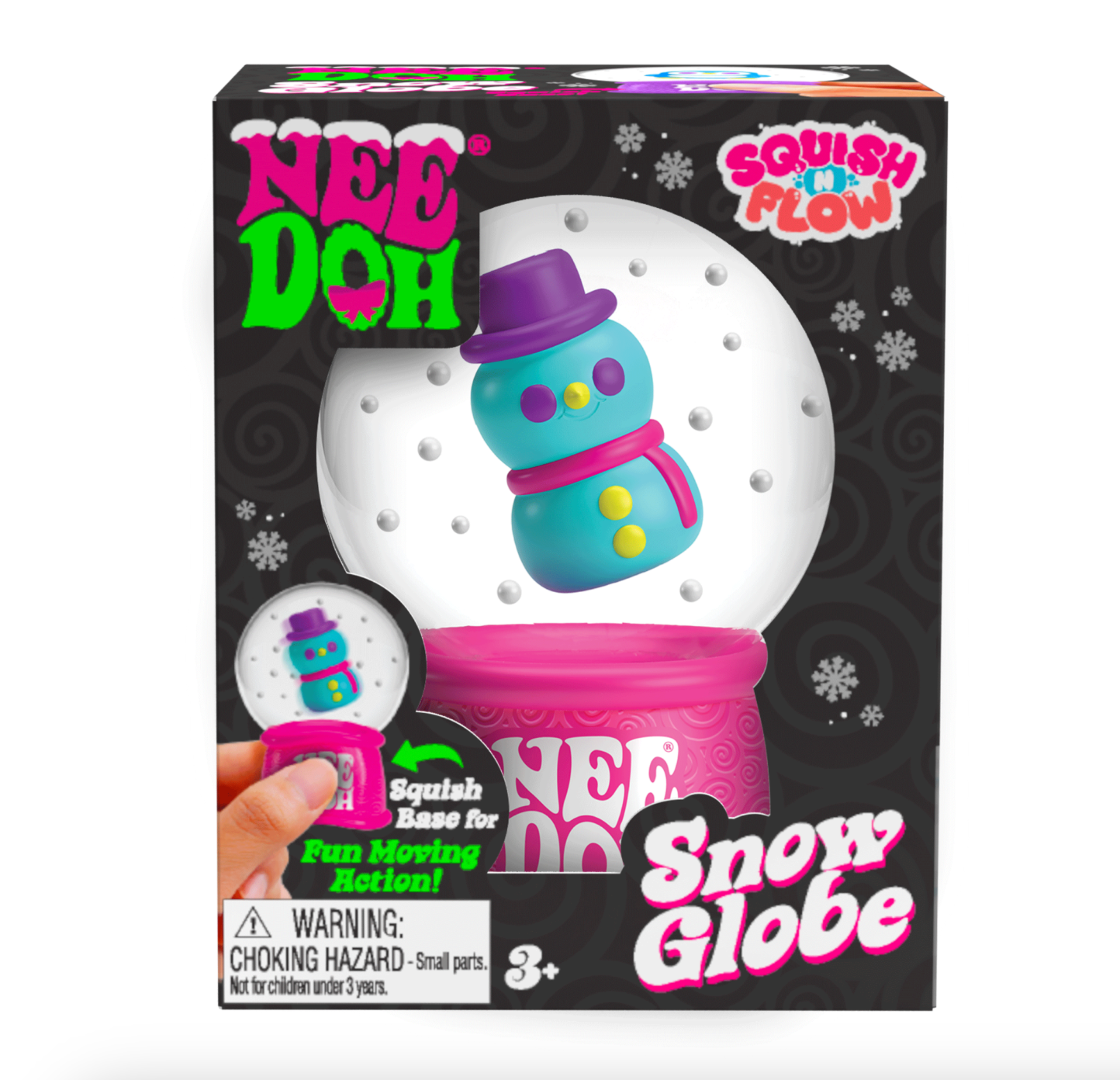 NeeDoh Squish Flow SNOW GLOBE