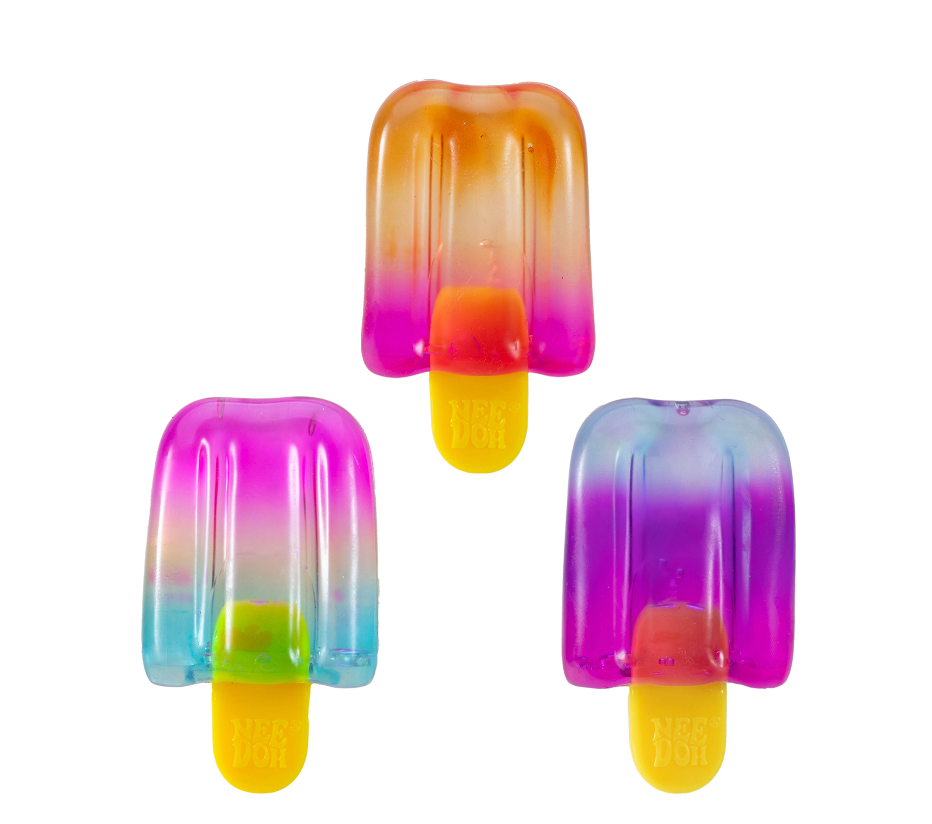 Schylling NeeDoh Nice Ice Baby - 1.25" Cube -  1 item   [1 RANDOM Color]