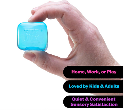 Schylling NeeDoh Nice Ice Baby - 1.25" Cube -  1 item   [1 RANDOM Color]