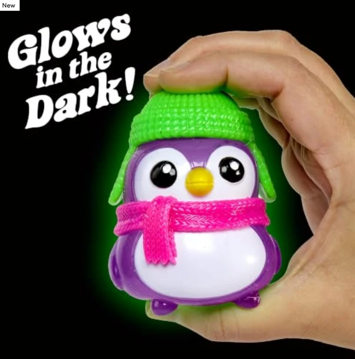 NeeDoh Polar Glow Penguin - Surprise me Random color
