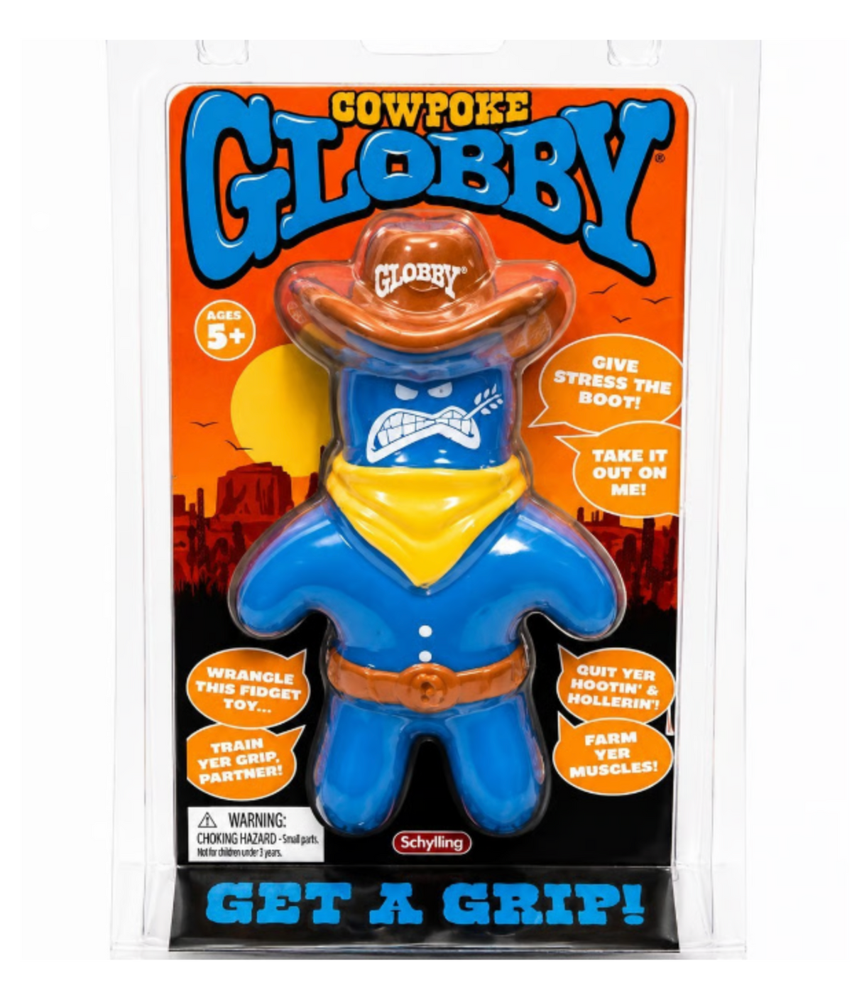 Schylling Cowpoke Globby | Authentic Fidget Toy