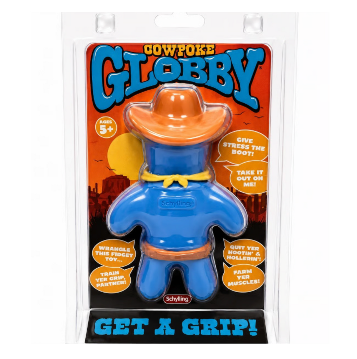 Schylling Cowpoke Globby | Authentic Fidget Toy