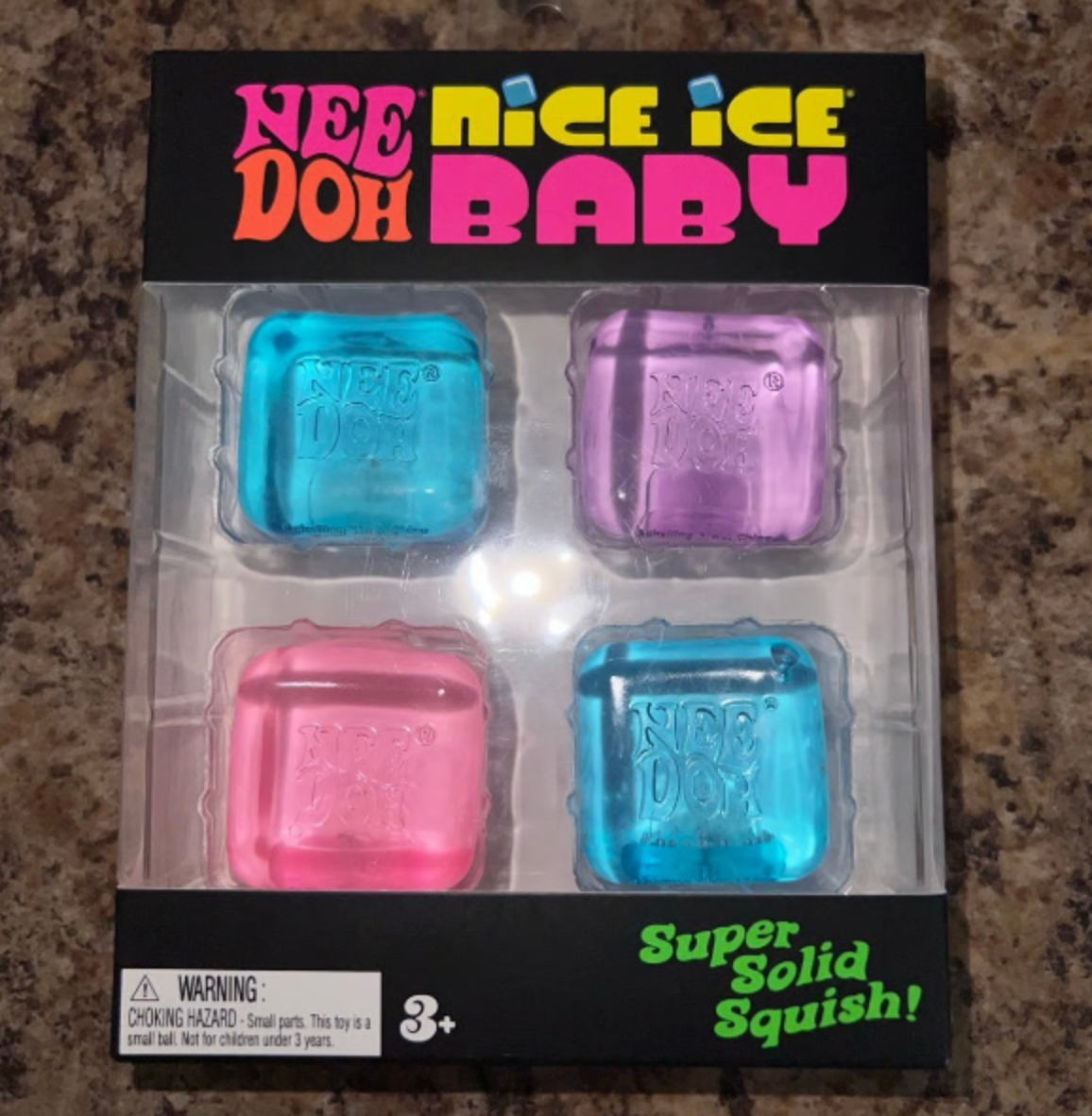 NeeDoh Nice Ice Bundle | Nice Berg + Nice Ice Baby 4-Pack