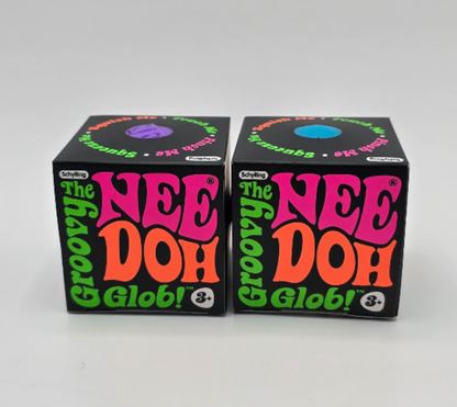 NeeDoh Groovy Glob 2-Pack | Regular Size | Random Colors