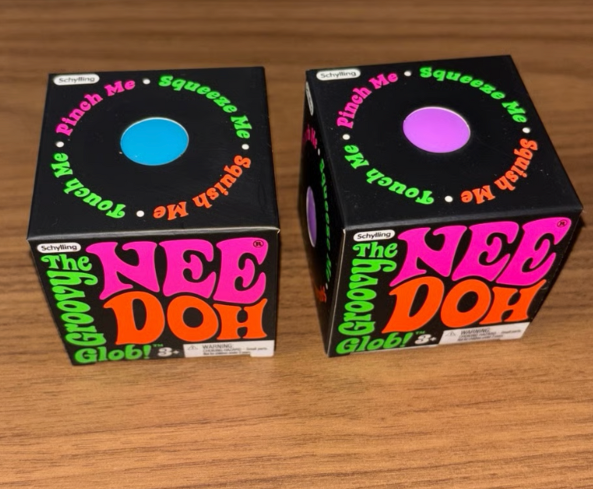 NeeDoh Groovy Glob 2-Pack | Regular Size | Random Colors