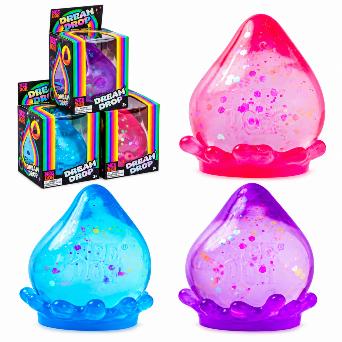 NeeDoh Dream Drop – Mystery Color (1 Piece)