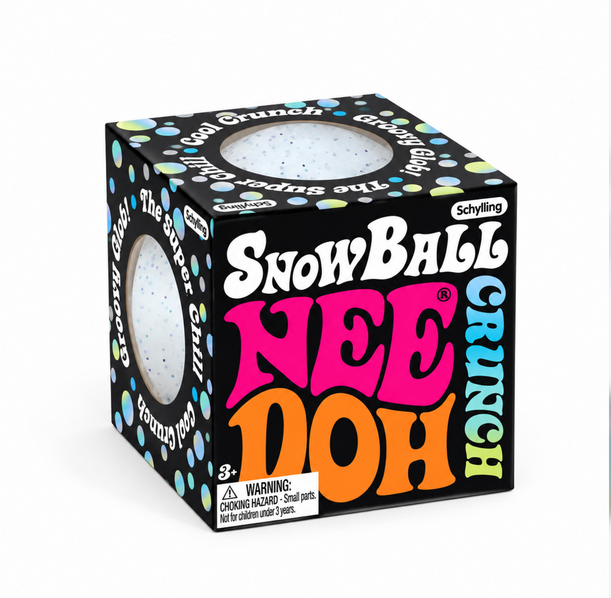 Schylling NeeDoh Snow Ball Crunch – Crunchy Snowball Squishy