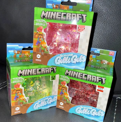 Minecraft Slimygloop Gelli Gels – Mystery Character Squishy