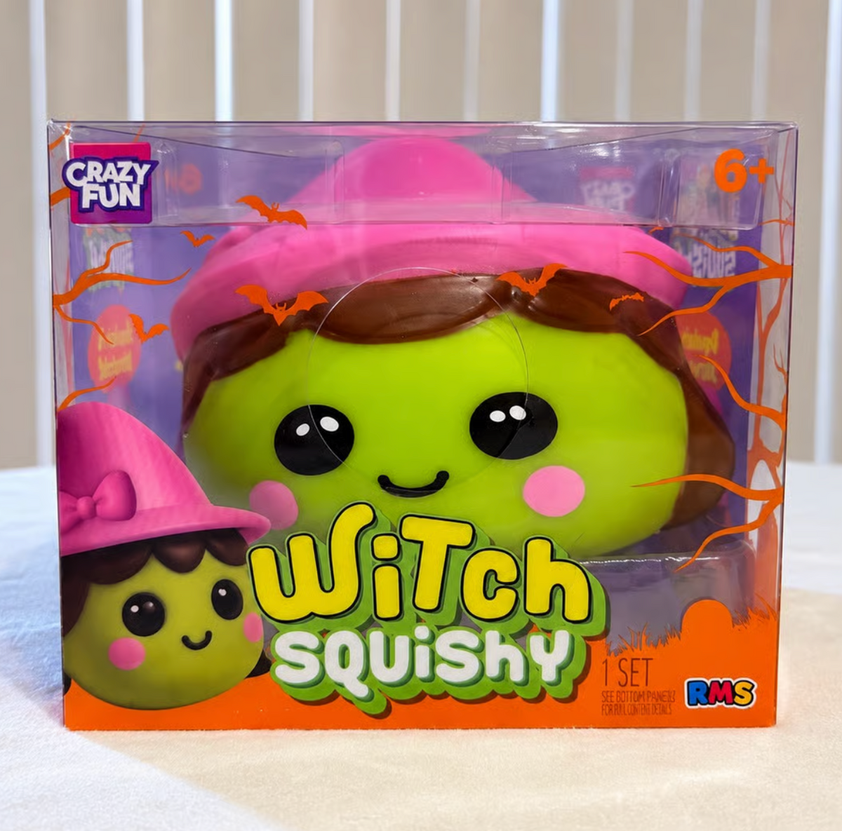 RMS Crazy Fun Witch Squishy – Halloween Gift
