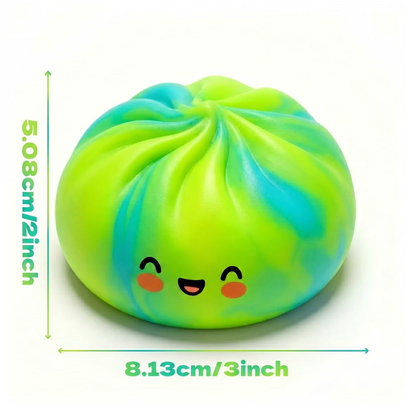 RMS Mystery Tie Dye Dumpling Squishy – 1 Mystery Color