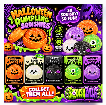 Fun Doh Spooky Mystery Halloween Dumpling Squishy Toy