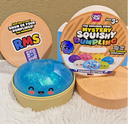 RMS Crazy Fun Squishy Dumpling – Rare Diamond Edition (Opened)