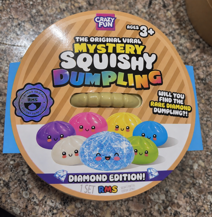 RMS Crazy Fun Squishy Dumpling – Rare Diamond Edition (Opened)