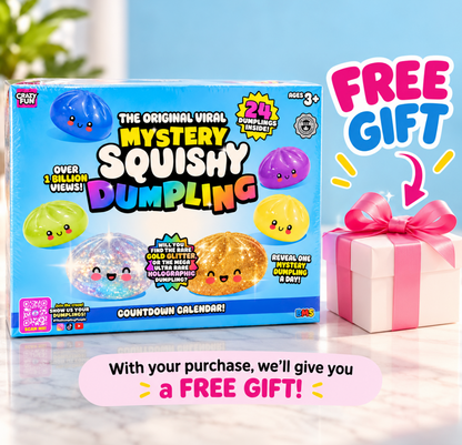 RMS Mystery Squishy Dumpling Calendar – 24 Surprises + Free Gift