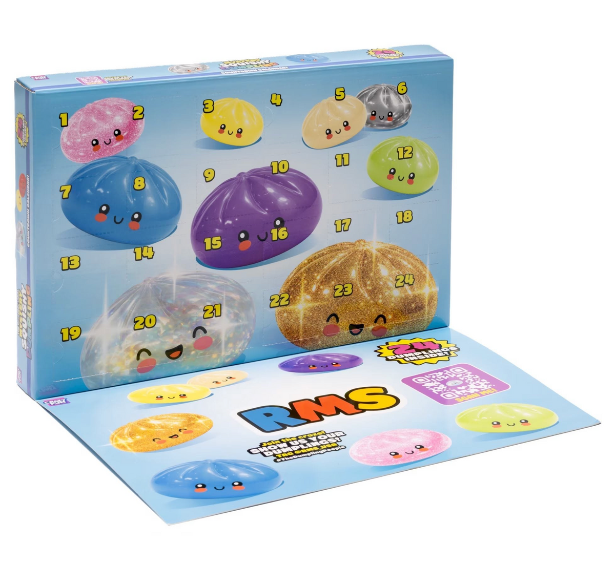 RMS Mystery Squishy Dumpling Calendar – 24 Surprises + Free Gift