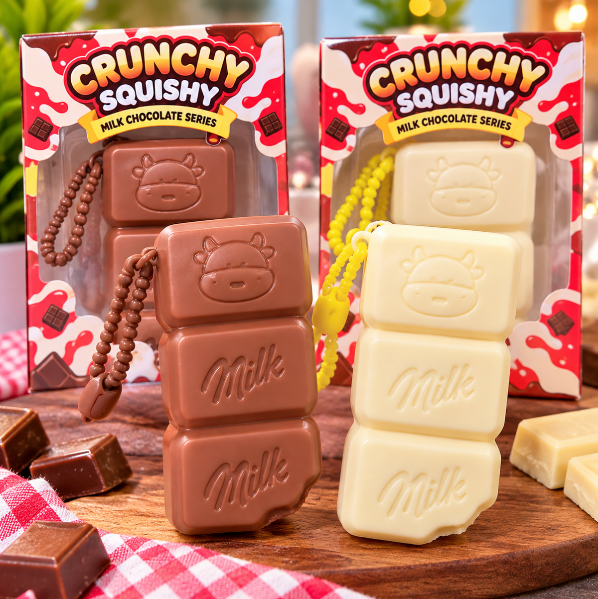 Crunchy Chocolate Squishy – Soft & Crunchy Fidget Toy