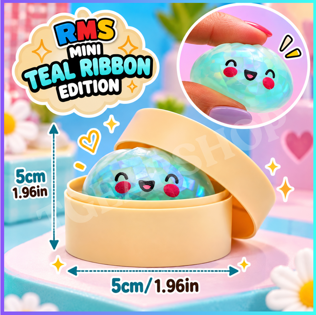 RMS Mini Squishy Dumpling 12-Pack – Rare Teal Ribbon Confirmed