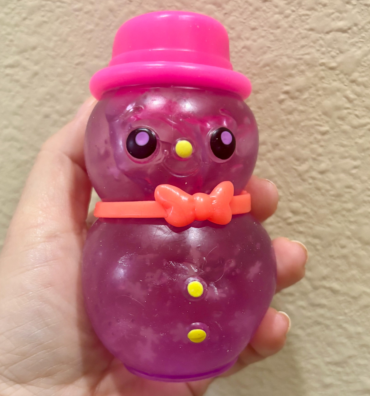 HTF ultra Rare NeeDoh Groovy the Glowman – 2024 Holiday Collectible | Hard to Find! ✨ - pink or blue