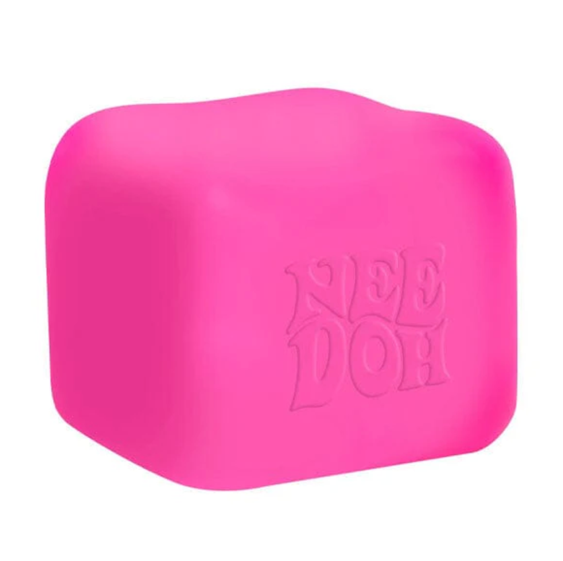 NeeDoh® Nice Cube GLOW Squishy Fidget Stress Ball (1pc) Assorted Colors