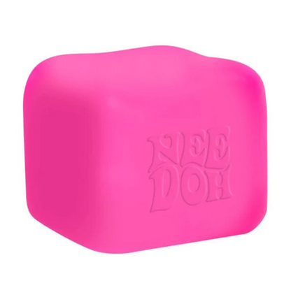 NeeDoh® Nice Cube GLOW Squishy Fidget Stress Ball (1pc) Assorted Colors