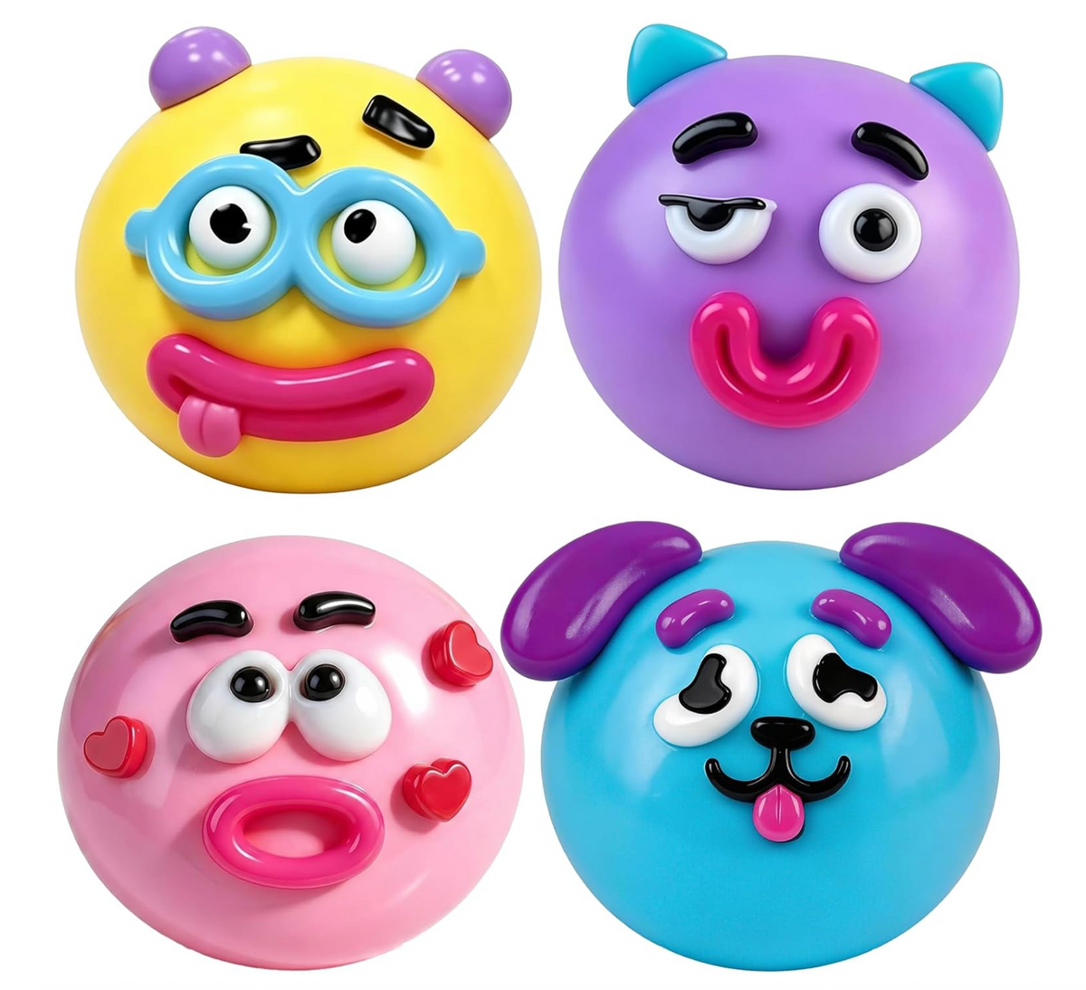 ORB Curiosities Smushers Squishy Face – Random Mystery Color