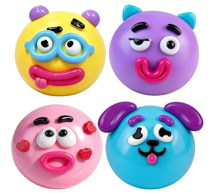 ORB Curiosities Smushers Squishy Face – Random Mystery Color