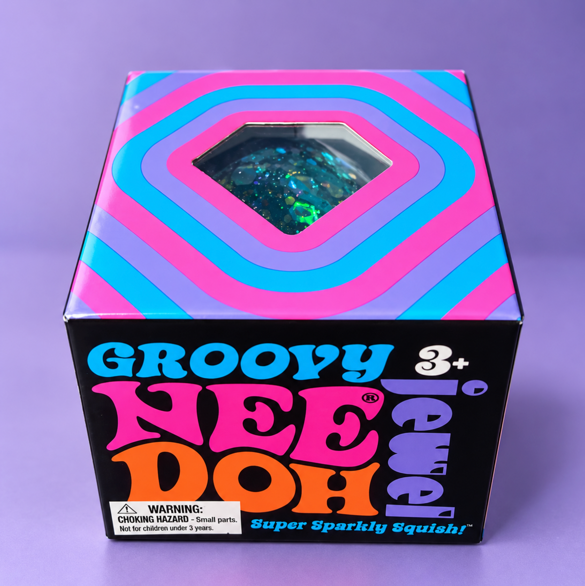 NeeDoh Mini Groovy Jewel – 1 Piece, Random Color
